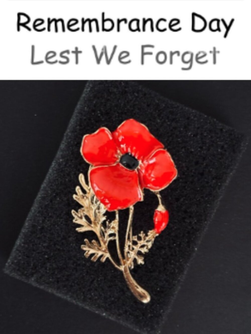🌺50% Proceeds go to The Legion Poppy Fund🌺